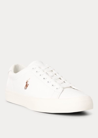 Polo Ralph Lauren Longwood Læder Sneakers Herre Danmark (YMQSR1230)